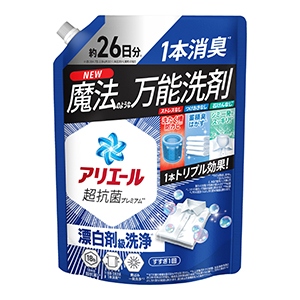 Ｐ＆Ｇ　アリエールジェル つめかえ超特大サイズ６２５ｇ