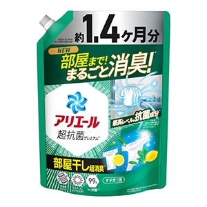 Ｐ＆Ｇ　アリエールジェル部屋干しプラスつめかえ超ジャンボサイズ１０００ｇ