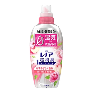 Ｐ＆Ｇ　レノア　超消臭１ｗｅｅｋ　みずみずしく香るフローラル＆ピーチの香り本体４９０ｍｌ