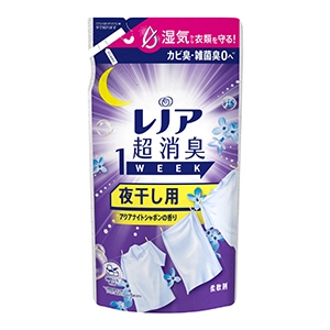 Ｐ＆Ｇ　レノア　超消臭１ｗｅｅｋ　夜干し用アクアナイトシャボンの香りつめかえ用３４０ｍｌ