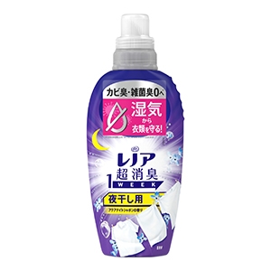 Ｐ＆Ｇ　レノア　超消臭１ｗｅｅｋ　夜干し用アクアナイトシャボンの香り本体４９０ｍｌ