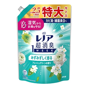 Ｐ＆Ｇ　レノア　超消臭１ｗｅｅｋ　みずみずしく香るフレッシュグリーンの香りつめかえ用特大サイズ７７０ｍｌ