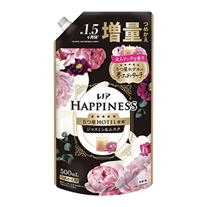 Ｐ＆Ｇ　レノアハピネス　夢ふわタッチジャスミン＆ムスクの香り　つめかえ５００ｍｌ