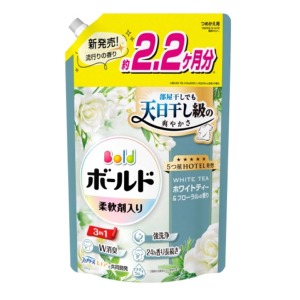 Ｐ＆Ｇ　ボールドジェル　ホワイトティー＆フローラルの香りつめかえ用ウルトラジャンボ１５８０ｇ