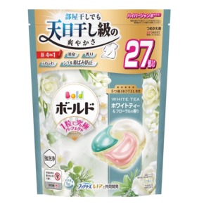 Ｐ＆Ｇ　ボールドジェルボール４Ｄ ホワイトティー & フローラルつめかえ ハイパージャンボ２７個