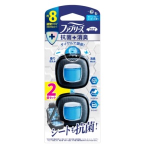 Ｐ＆Ｇ　ファブリーズイージークリップ 抗菌エキスパート クリーンブルーシャボン２．５ｍｌＸ２個パック