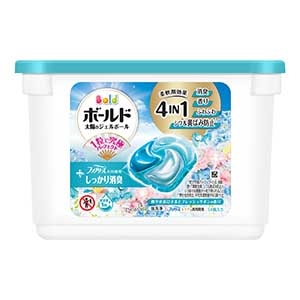 Ｐ＆Ｇ　ボールドジェルボール４Ｄ　爽やかおひさまとフレッシュサボンの香り本体14個