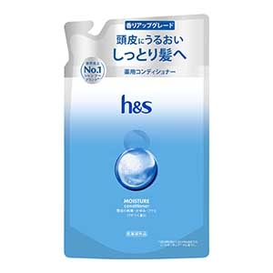 Ｐ＆Ｇ　h＆s モイスチャー 薬用コンディショナー つめかえ３００ｇ　