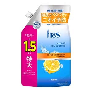 Ｐ＆Ｇ　ｈ＆S シトラスオイルコントロール 薬用コンディショナーつめかえ特大 ４６０g