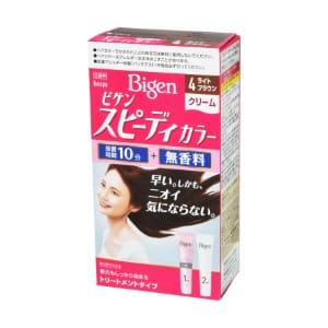 ホーユー　ビゲン　スピーディカラー　クリーム４　ライトブラウン８０ｇ