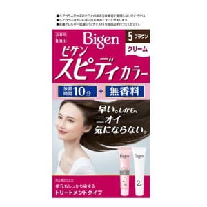 ホーユー　ビゲン　スピーディカラー　クリーム５　ブラウン８０ｇ