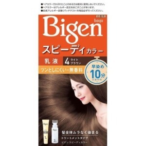 ホーユー　ビゲン　スピーディカラー　乳液４　ライトブラウン