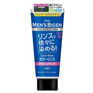 ホーユー メンズビゲン カラーリンス アッシュブラック 白髪用 １６０ｇ