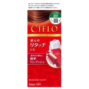 ホーユー　シエロ　ヘアカラー　ＥＸ　クリーム　４Ｍモカブラウン１個
