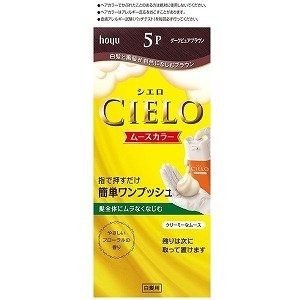 ホーユー　シエロ　ムースカラー　５Ｐ　ダークピュアブラウン　１００ｇ