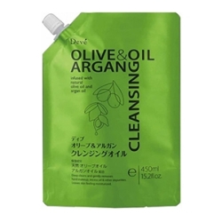 熊野油脂　ディブ オリーブ＆アルガン クレンジングオイルつめかえ450ml 