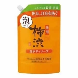 熊野油脂　四季折々 薬用 柿渋 泡ボディソープ つめかえ７００ｍｌ