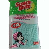 住友スリーエム  スコットブライト　抗菌ネットスポンジたわし1個