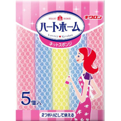 キクロン ハートホームネットスポンジ５個パック
