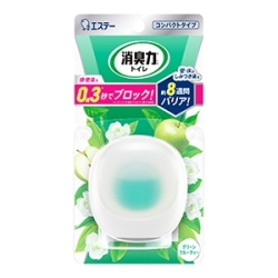 エステー　消臭力 コンパクト トイレ用 グリーンフルーティー 置き型 本体１個