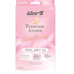 エステー　かおりムシューダ　ＰｒｅｍｉｕｍＡｒｏｍａ　１年間有効引き出し衣装ケース用２４個入アーバンロマンス
