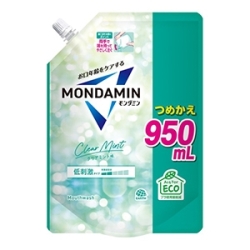 アース製薬　モンダミン クリアミント 低刺激 マウスウォッシュつめかえ　９５０ｍｌ