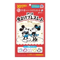 アース製薬 虫よけブレスレット ミッキー＆ミニー ３０個