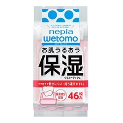 王子ネピア ネピアｗｅｔｏｍｏお肌うるおう保湿ウエットティシュ４６枚