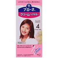 花王　ブローネ　早染めクリームＮＯ４やや明るい栗色