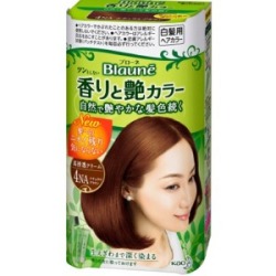 花王　ブローネ 香りと艶カラー クリーム 4NA ナチュラルブラウン   1セット　白髪染め
