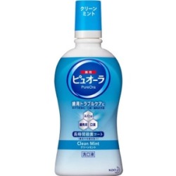 花王　薬用ピュオーラ 洗口液 クリーンミント　 420ml