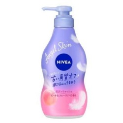 花王　ニベア エンジェルスキン ボディウォッシュ ピーチ&フルーティーの香り ポンプ ４８０ｍｌ