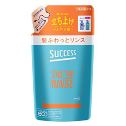 花王  サクセス　髪ふわっとリンス　つめかえ320ｍｌ