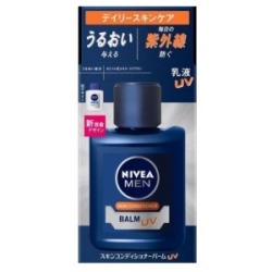 花王　ニベアメン　スキンコンディショナーバーム UV 乳液ナチュラルグリーンの香り１１０ｍｌ　