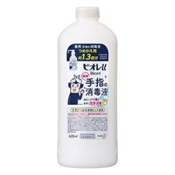 花王　ビオレｕ 手指の消毒液 つめかえ用420ml