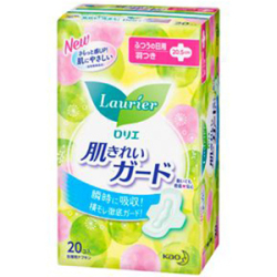 花王　ロリエ　肌きれい昼用羽つき２０個