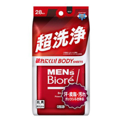 花王　メンズビオレ　ボディシート超洗浄タイプ２８枚
