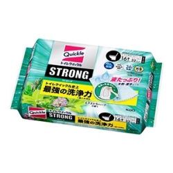 花王　トイレクイックル　ストロング　エクストラハーブの香り　つめかえ用　１６枚