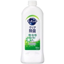 花王　キュキュットクリア除菌　緑茶の香りつめかえ３７０ｍｌ