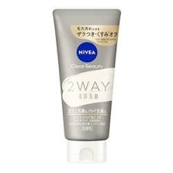 花王　ニベア クリアビューティー 2WAY美容洗顔　１２０ｇ