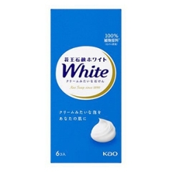 花王　花王石鹸ホワイト　普通サイズ　８５ｇ×６箱入