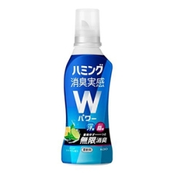 花王　ハミング消臭実感　Ｗパワークリアシトラス　本体５１０ｍｌ