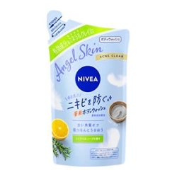 花王　ニベア エンジェルスキン 薬用ボディウォッシュ アクネシトラス&ハーブの香りつめかえ３５０ｍｌ