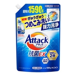 花王　アタック抗菌ＥＸ　　つめかえ用　１５９０Ｇ