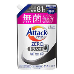 花王 アタックゼロ　ZERO ドラム式専用 つめかえ用 810g