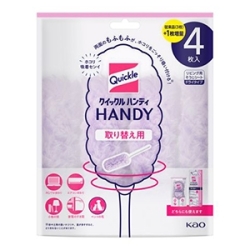 花王　クイックル ハンディ 取り替え用シート つめかえ用４枚