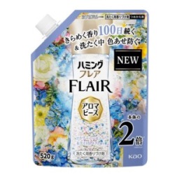 花王　ハミングフレア　アロマビーズ 　フラワーハーモニー＆ライトムスクの香りつめかえ５２０ｇ