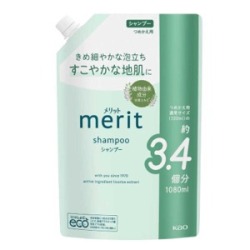 花王　メリット　シャンプー　つめかえ用　１０８０ｍｌ
