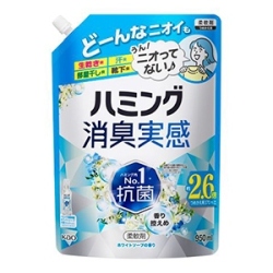 花王　ハミング消臭実感　ホワイトソープの香り　つめかえ用　９５０ｍｌ