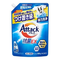 花王　アタック抗菌ＥＸ　つめかえ用　０．９ｋｇ